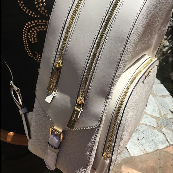 MICHAEL KORS ELEGANT UNDERSTATED BACKPACK SCHOOL OFFICE WORK TRAVEL VACATION main image 12